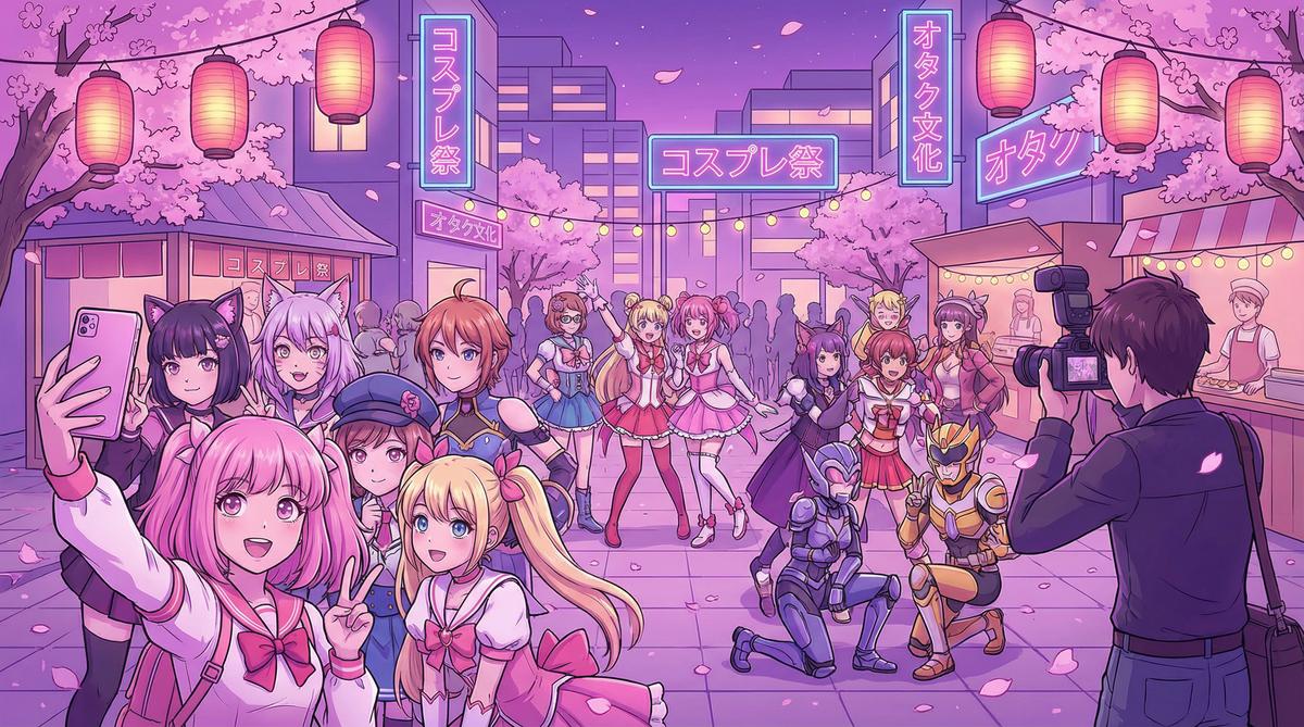 国产自拍动漫cosplay社区活动